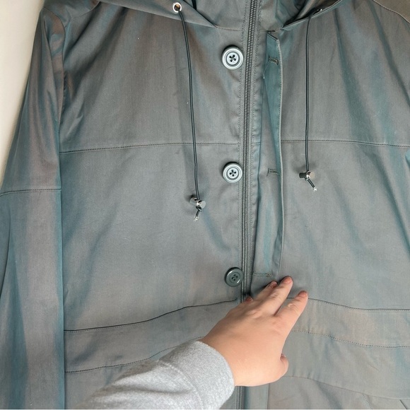 NWT Tyler Boe Green Hooded Jacket Size Medium - Picture 12 of 14